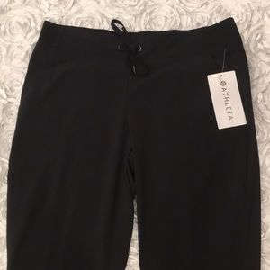 Black Athleta Midtown Ankle Pant